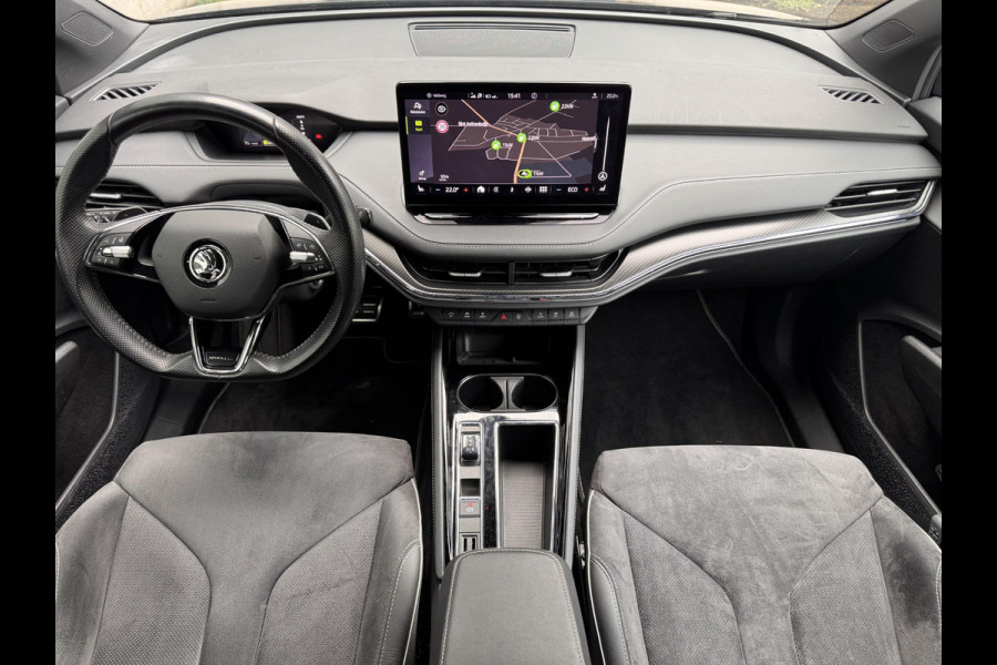 Škoda ENYAQ iV 60 Sportline | SOH: 93,4% | Elektr. Trekhaak| Matrix LED Verlichting | stuur/stoel verwarming | Cruise Control | Navi | Carplay | Camera |