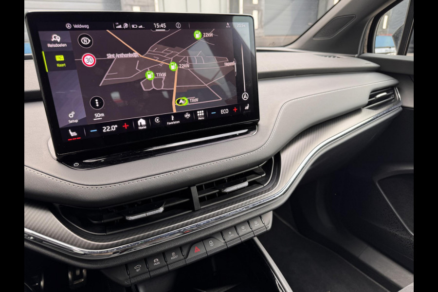 Škoda ENYAQ iV 60 Sportline | SOH: 93,4% | Elektr. Trekhaak| Matrix LED Verlichting | stuur/stoel verwarming | Cruise Control | Navi | Carplay | Camera |