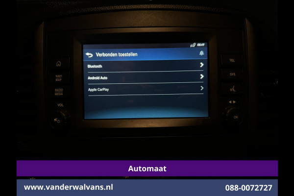 Mercedes-Benz Vito 114 CDI 136pk 9G-Tronic Automaat L2H1 Euro6 Airco | Camera | Navigatie | Apple Carplay Android Auto, Cruisecontrol, Parkeersensoren, Bijrijdersbank