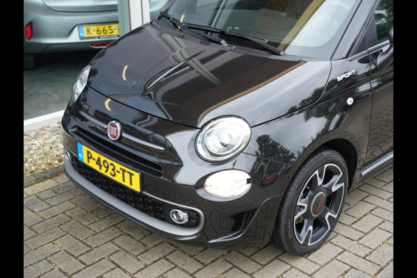 Fiat 500 1.0 Hybrid Cult | Nero Vesuvio | Cabriodak | Parkeersensoren |