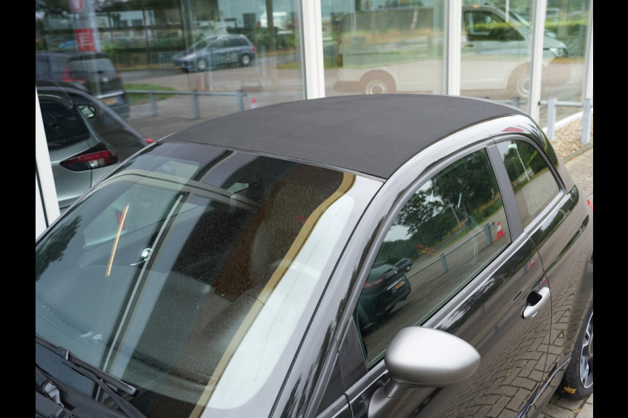 Fiat 500 1.0 Hybrid Cult | Nero Vesuvio | Cabriodak | Parkeersensoren |