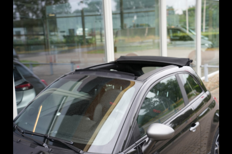 Fiat 500 1.0 Hybrid Cult | Nero Vesuvio | Cabriodak | Parkeersensoren |