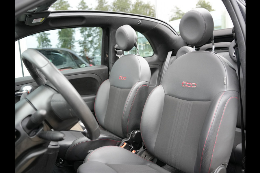 Fiat 500 1.0 Hybrid Cult | Nero Vesuvio | Cabriodak | Parkeersensoren |