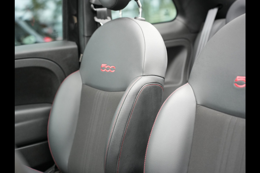 Fiat 500 1.0 Hybrid Cult | Nero Vesuvio | Cabriodak | Parkeersensoren |