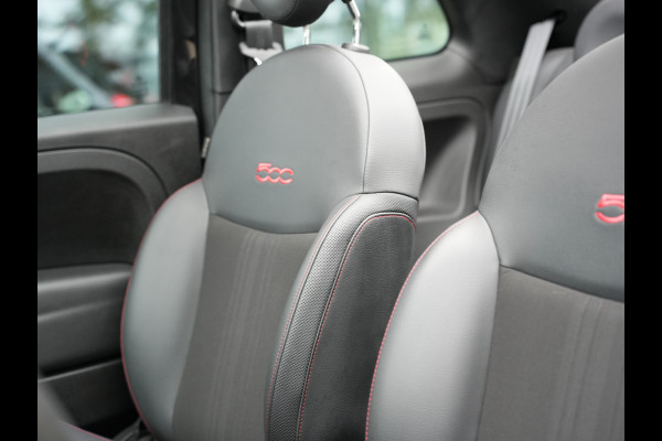 Fiat 500 1.0 Hybrid Cult | Nero Vesuvio | Cabriodak | Parkeersensoren |