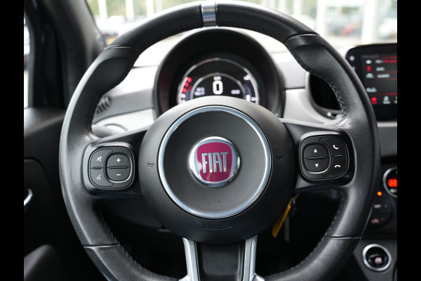 Fiat 500 1.0 Hybrid Cult | Nero Vesuvio | Cabriodak | Parkeersensoren |