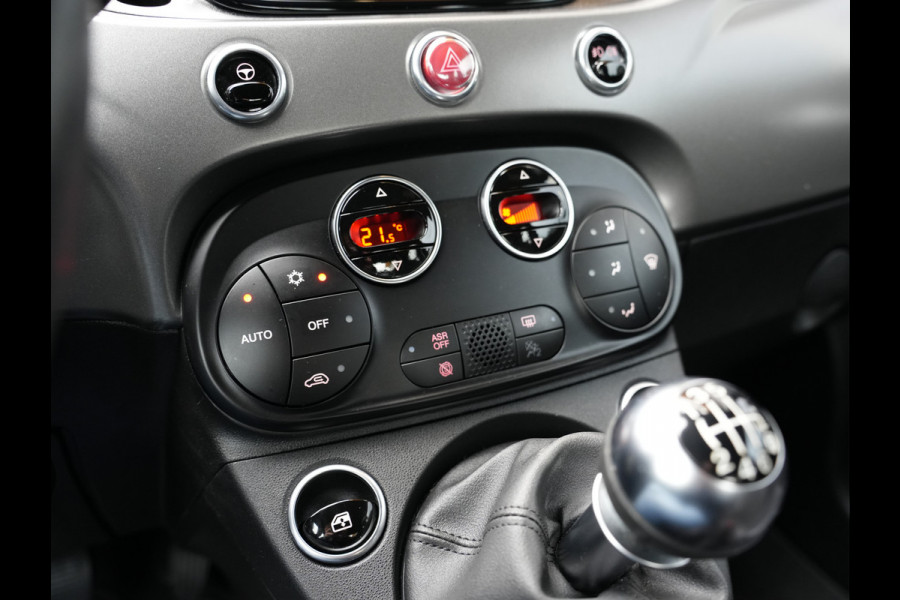 Fiat 500 1.0 Hybrid Cult | Nero Vesuvio | Cabriodak | Parkeersensoren |