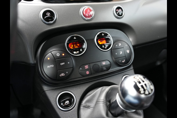 Fiat 500 1.0 Hybrid Cult | Nero Vesuvio | Cabriodak | Parkeersensoren |