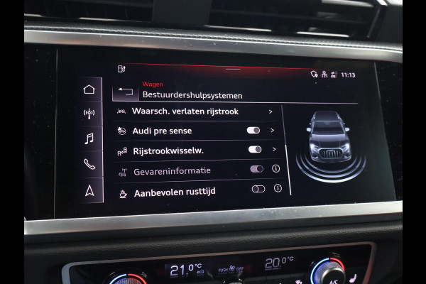 Audi Q3 45 TFSIe 245 PK S-LINE + SONOS AUDIO | PANORAMA | ADAPTIEF ONDERSTEL | ACC | MEMORY | SFEER