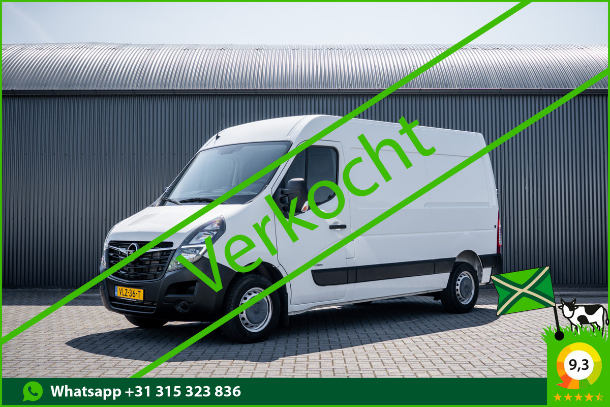 Opel Movano **2.3 CDTI L2H2 | 136 PK | 3-Zits | 1e Eigenaar | Cruise | Airco**
