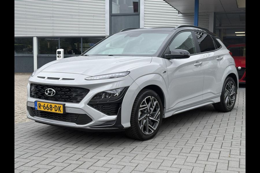 Hyundai Kona 1.0 T-GDI N Line | Trekhaak | Stoelventilatie & Verwarming | Elek. Verstelbare Stoel | Dodehoeksensoren | Camera |