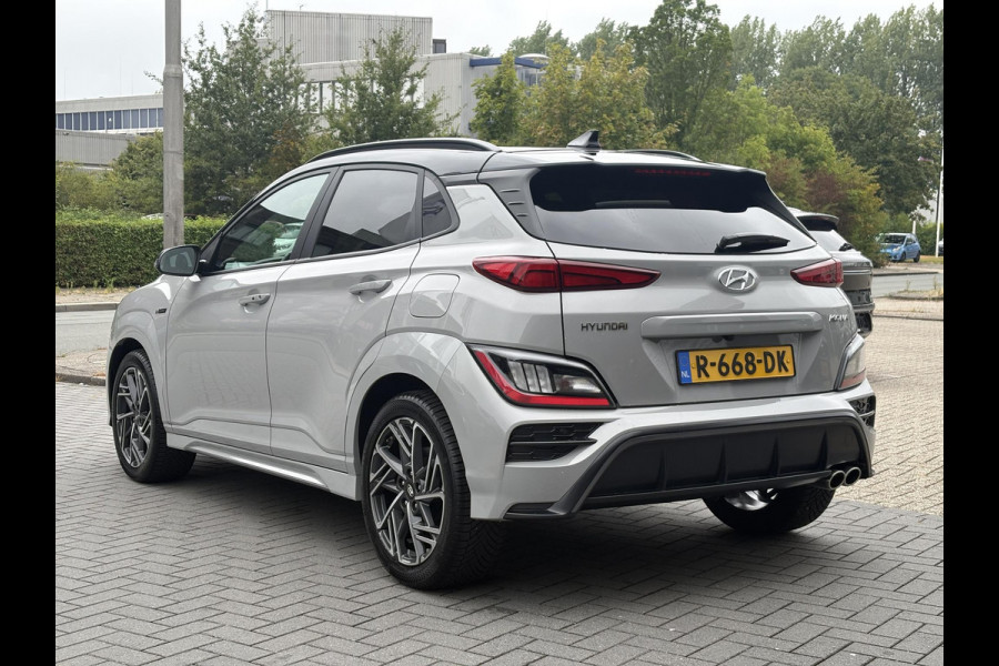 Hyundai Kona 1.0 T-GDI N Line | Trekhaak | Stoelventilatie & Verwarming | Elek. Verstelbare Stoel | Dodehoeksensoren | Camera |