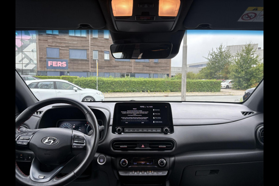 Hyundai Kona 1.0 T-GDI N Line | Trekhaak | Stoelventilatie & Verwarming | Elek. Verstelbare Stoel | Dodehoeksensoren | Camera |