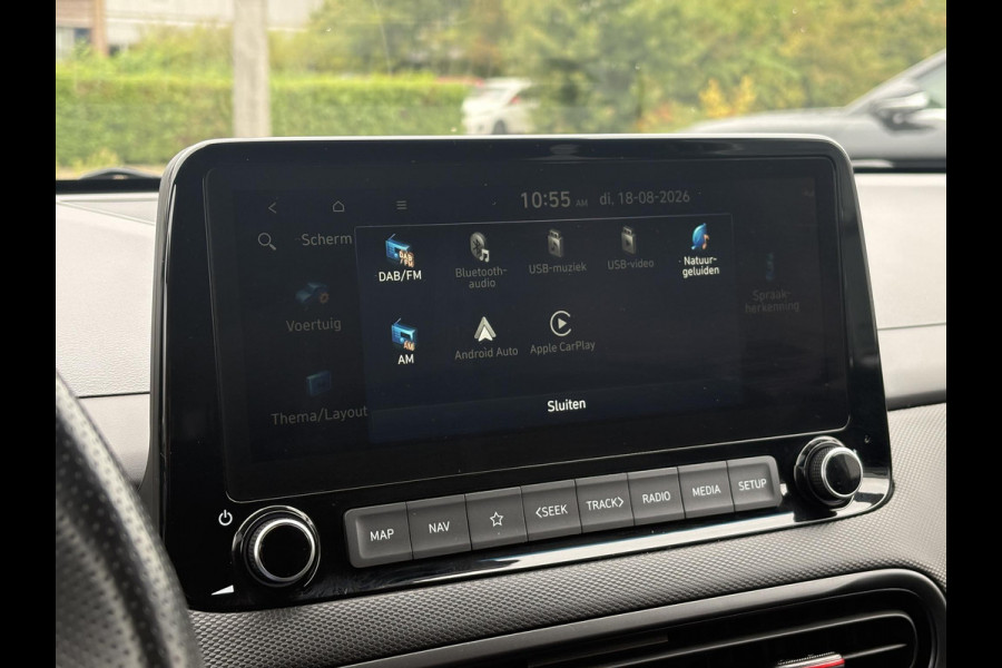 Hyundai Kona 1.0 T-GDI N Line | Trekhaak | Stoelventilatie & Verwarming | Elek. Verstelbare Stoel | Dodehoeksensoren | Camera |
