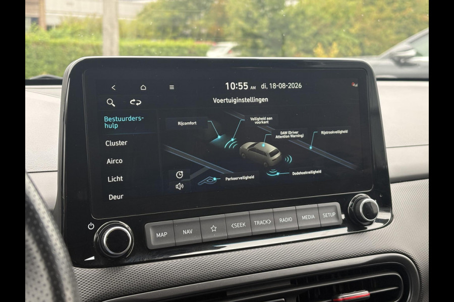 Hyundai Kona 1.0 T-GDI N Line | Trekhaak | Stoelventilatie & Verwarming | Elek. Verstelbare Stoel | Dodehoeksensoren | Camera |