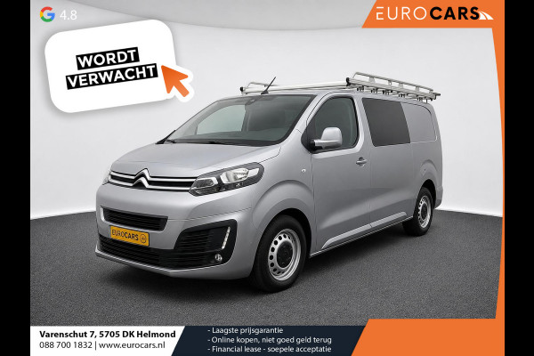 Citroën Jumpy 2.0 BlueHDI 120 XL Driver DC Imperiaal Trekhaak Navigatie Apple CarPlay Android Auto Camera Parkeerhulp Cruise Control Verwarmbare bestuurdersstoel Climate Control