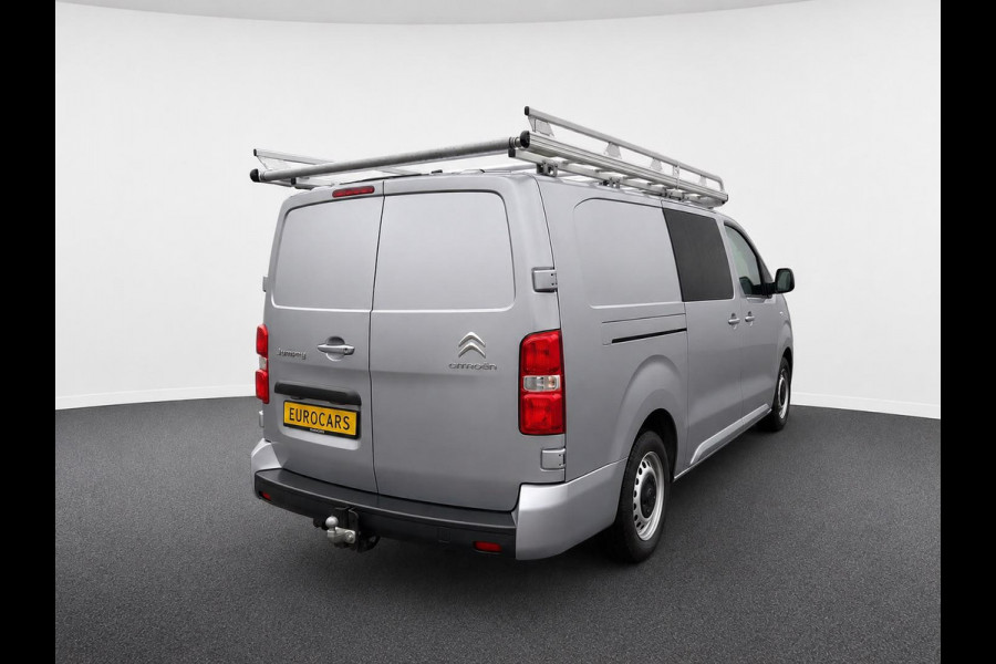 Citroën Jumpy 2.0 BlueHDI 120 XL Driver DC Imperiaal Trekhaak Navigatie Apple CarPlay Android Auto Camera Parkeerhulp Cruise Control Verwarmbare bestuurdersstoel Climate Control