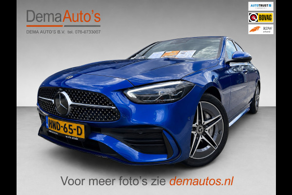 Mercedes-Benz C-Klasse 300 e AMG BLACK-LINE 313PK SOH-TEST/LUCHTVERING/PANO/V-COCKPIT/NAVI/DAB/CARPLAY/CAM///