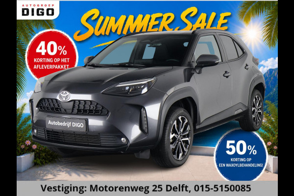Toyota Yaris Cross 1.5 HYBRIDE DYNAMIC LUXERY GARANTIE TOT 2035 DODE HOEK DETECTIE. NAVIGATIE . PARKEERSENSOREN VOOR & ACHTER . STOEL/STUUR VERWARMING .
