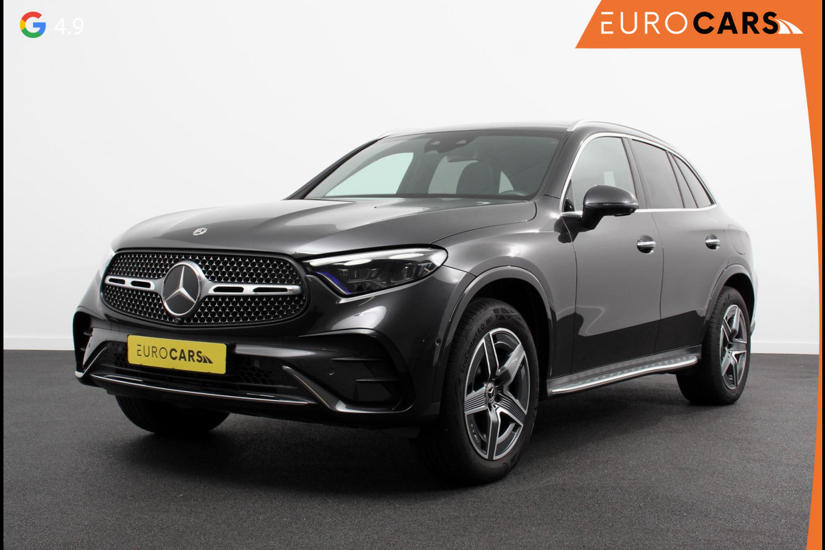 Mercedes-Benz GLC 400e 4MATIC AMG Line PHEV  Navigatie Panorama dak Lederen bekleding Camera Electrisch bedienbare achterklep Trekhaak Adaptive cruise control