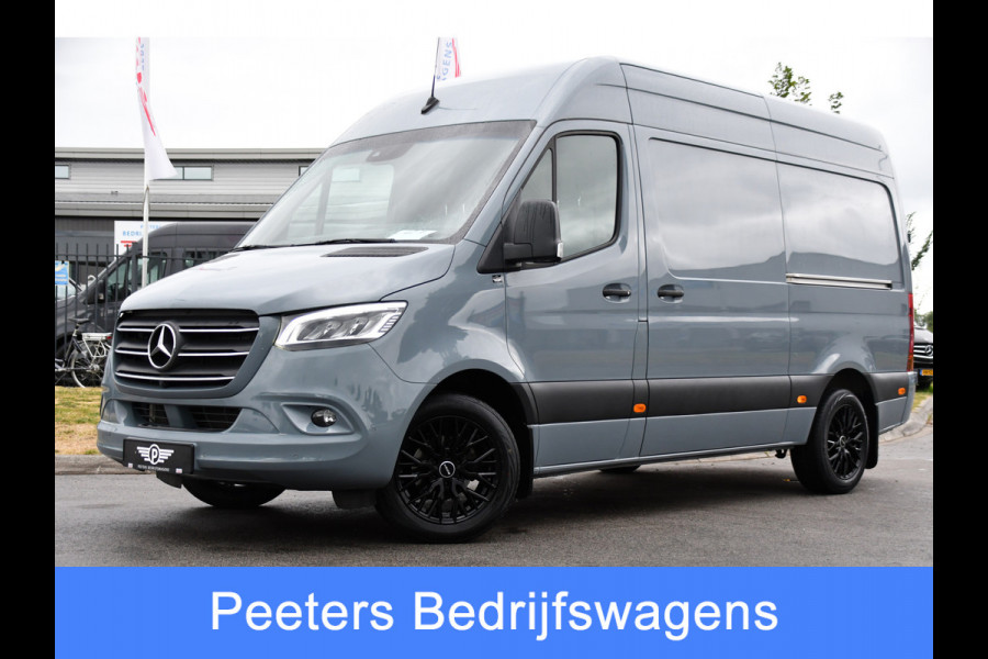 Mercedes-Benz Sprinter 319 1.9 CDI L2H2 RWD PB Edition 360 Camera, Cruise, Carplay, 2 x Schuifdeur, LED, 190pk, 2 x Geveerde stoel, 10,5'' Mbux, Stoelverwarming, Automaat, Uniek!