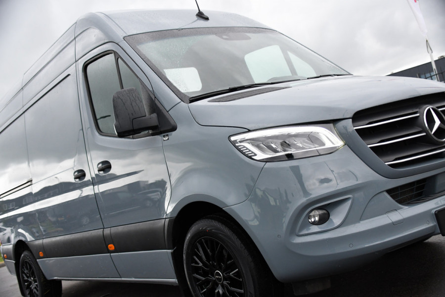 Mercedes-Benz Sprinter 319 1.9 CDI L2H2 RWD PB Edition 360 Camera, Cruise, Carplay, 2 x Schuifdeur, LED, 190pk, 2 x Geveerde stoel, 10,5'' Mbux, Stoelverwarming, Automaat, Uniek!