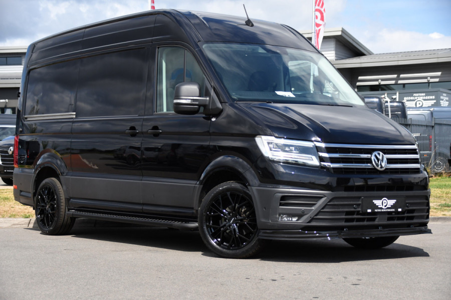 Volkswagen Crafter 35 2.0 TDI L3H3 Black Edition Camera, Carplay, LED, 177pk, Automaat, Standkachel, Geveerde stoel, Uniek!
