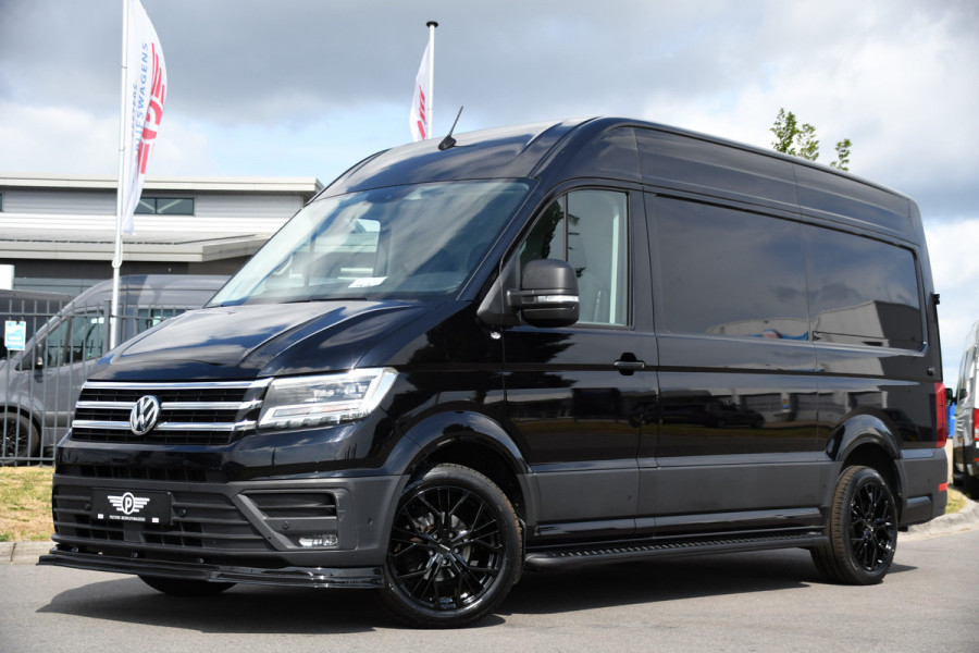 Volkswagen Crafter 35 2.0 TDI L3H3 Black Edition Camera, Carplay, LED, 177pk, Automaat, Standkachel, Geveerde stoel, Uniek!