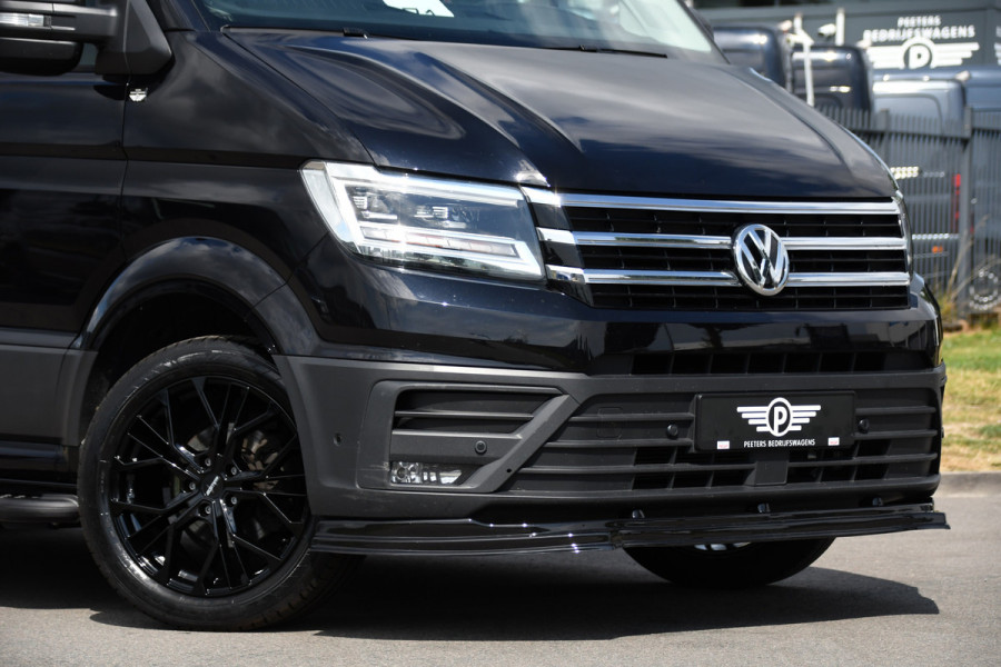 Volkswagen Crafter 35 2.0 TDI L3H3 Black Edition Camera, Carplay, LED, 177pk, Automaat, Standkachel, Geveerde stoel, Uniek!