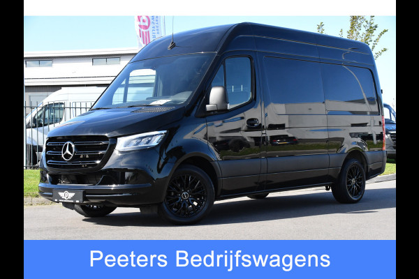 Mercedes-Benz Sprinter 315 1.9 CDI L2H2 Black Edition Camera, Cruise, Carplay, LED, 150pk, Automaat, Multimedia, Uniek!