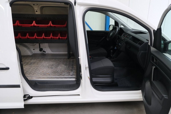 Volkswagen Caddy 1.0 TSI L2H1 BMT Maxi - Airco, Cruise, Trekhaak, Kasten inrichting.