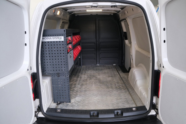 Volkswagen Caddy 1.0 TSI L2H1 BMT Maxi - Airco, Cruise, Trekhaak, Kasten inrichting.