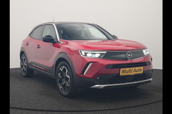 Opel Mokka-e Ultimate 50-kWh 7.4kw bl. 136pk | Trekhaak Afn. | Adaptive Cruise | 360 Camera | Sportstoelen Verwarmd | Stuur Verwarmd | Apple Carplay | Blis | Keyless | Navigatie | DAB |