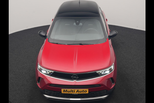 Opel Mokka-e Ultimate 50-kWh 7.4kw bl. 136pk | Trekhaak Afn. | Adaptive Cruise | 360 Camera | Sportstoelen Verwarmd | Stuur Verwarmd | Apple Carplay | Blis | Keyless | Navigatie | DAB |