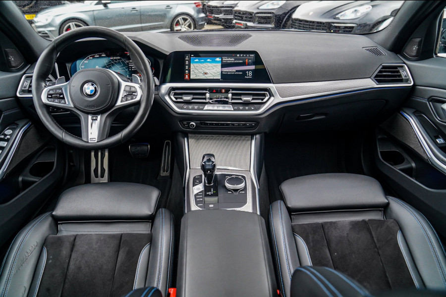 BMW 3-serie M340i xDrive High Executive | Schuifdak | Mosselman Tuning | Head up | Carplay | HarmanKardon | Stuurwielverwarming