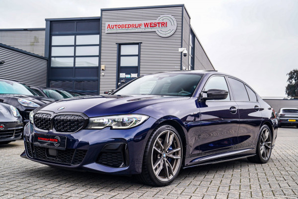 BMW 3-serie M340i xDrive High Executive | Schuifdak | Mosselman Tuning | Head up | Carplay | HarmanKardon | Stuurwielverwarming