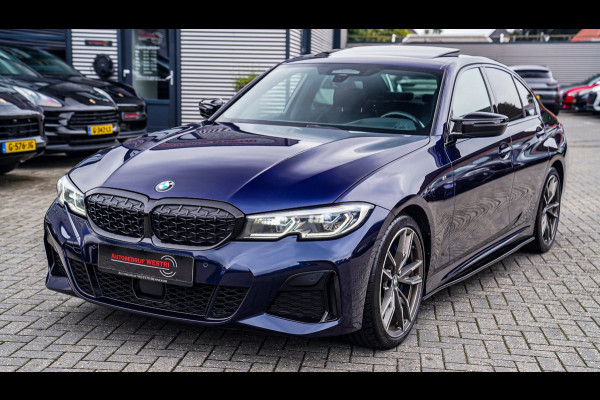 BMW 3-serie M340i xDrive High Executive | Schuifdak | Mosselman Tuning | Head up | Carplay | HarmanKardon | Stuurwielverwarming