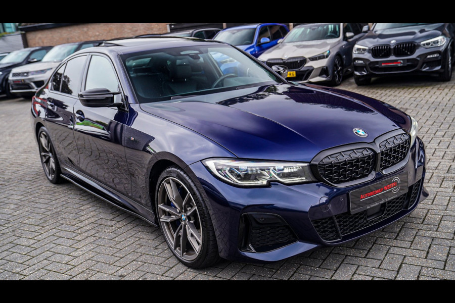 BMW 3-serie M340i xDrive High Executive | Schuifdak | Mosselman Tuning | Head up | Carplay | HarmanKardon | Stuurwielverwarming