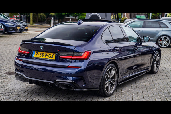 BMW 3-serie M340i xDrive High Executive | Schuifdak | Mosselman Tuning | Head up | Carplay | HarmanKardon | Stuurwielverwarming