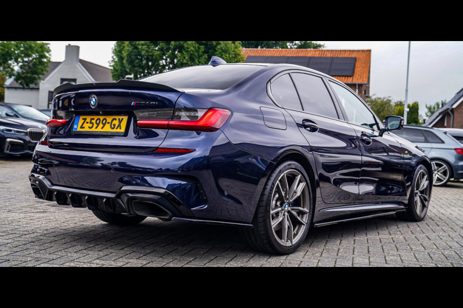 BMW 3-serie M340i xDrive High Executive | Schuifdak | Mosselman Tuning | Head up | Carplay | HarmanKardon | Stuurwielverwarming