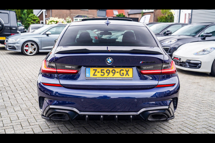 BMW 3-serie M340i xDrive High Executive | Schuifdak | Mosselman Tuning | Head up | Carplay | HarmanKardon | Stuurwielverwarming