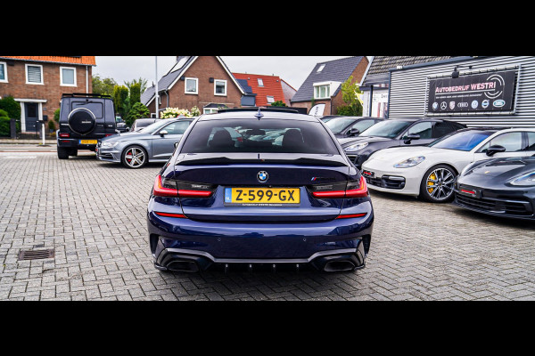 BMW 3-serie M340i xDrive High Executive | Schuifdak | Mosselman Tuning | Head up | Carplay | HarmanKardon | Stuurwielverwarming