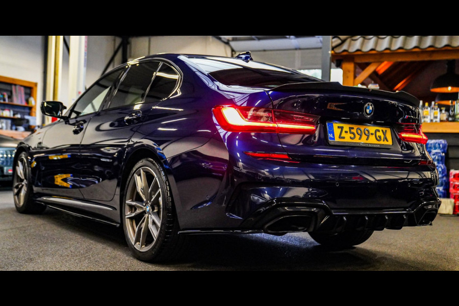 BMW 3-serie M340i xDrive High Executive | Schuifdak | Mosselman Tuning | Head up | Carplay | HarmanKardon | Stuurwielverwarming