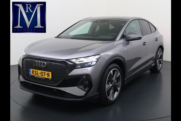 Audi Q4 Sportback e-tron 45 S Edition 82 kWh SOH 96% | S-Exterieur | ADAPT. CRUISE CONTROL | STOELVERWARMING | ELEK. ACHTERKLEP | ACHTERUIRIJCAMERA | RIJKLAAR + 12 MND BOVAG GARANTIE | RESTERENDE ACCU GARANTIE TOT EN MET 2032 OF 160k KM |