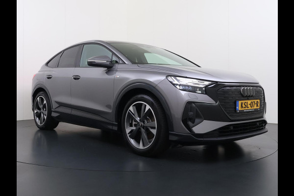 Audi Q4 Sportback e-tron 45 S Edition 82 kWh VAN: 44.900,- VOOR: 40.877,- UW HERFSTVOORDEEL: 4.023,- SOH 96% | S-Exterieur | ADAPT. CRUISE CONTROL | STOELVERWARMING | ELEK. ACHTERKLEP | ACHTERUIRIJCAMERA | RIJKLAAR + 12 MND BOVAG GARANTIE | RESTERENDE ACCU GARANTIE TOT EN MET 2032 OF 160k KM |