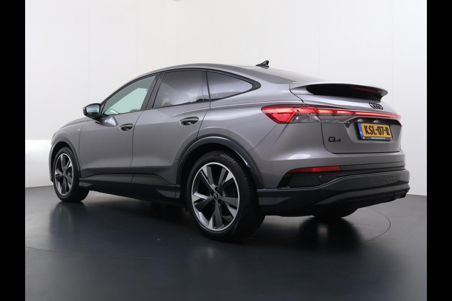 Audi Q4 Sportback e-tron 45 S Edition 82 kWh VAN: 44.900,- VOOR: 40.877,- UW HERFSTVOORDEEL: 4.023,- SOH 96% | S-Exterieur | ADAPT. CRUISE CONTROL | STOELVERWARMING | ELEK. ACHTERKLEP | ACHTERUIRIJCAMERA | RIJKLAAR + 12 MND BOVAG GARANTIE | RESTERENDE ACCU GARANTIE TOT EN MET 2032 OF 160k KM |