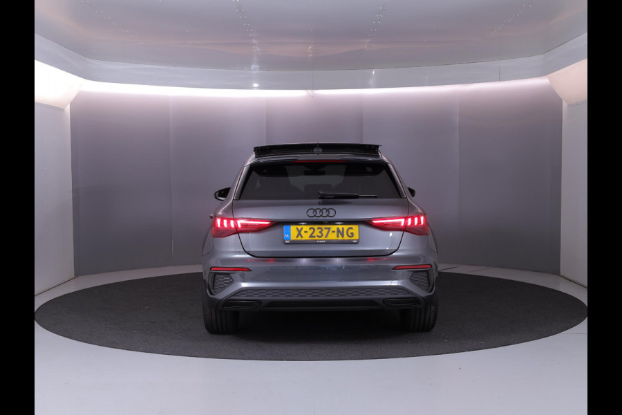 Audi A3 Sportback 30 TFSI S edition 110 pk S-tronic | Verlengde garantie | Navigatie | Panoramadak | Parkeersensoren (Park assist) | Achteruitrijcamera | Stoelverwarming | S-Line |