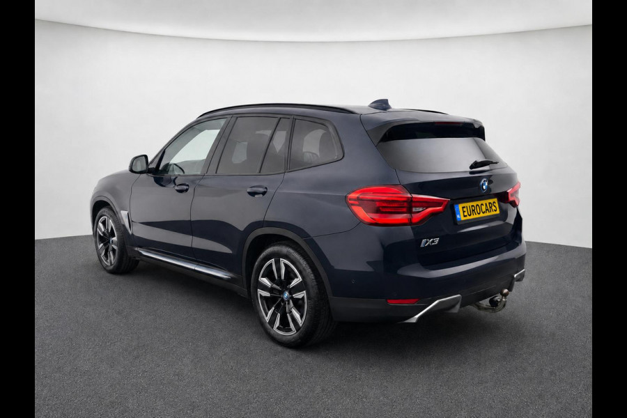 BMW iX3 High Executive Edition 80 kWh SOH 98,6% Panoramadak Trekhaak Navigatie Apple CarPlay Android Auto Camera Parkeerhulp Adaptive Cruise Control Stoelverwarming Full Led Leder Climate Control Lichtmetalen velgen
