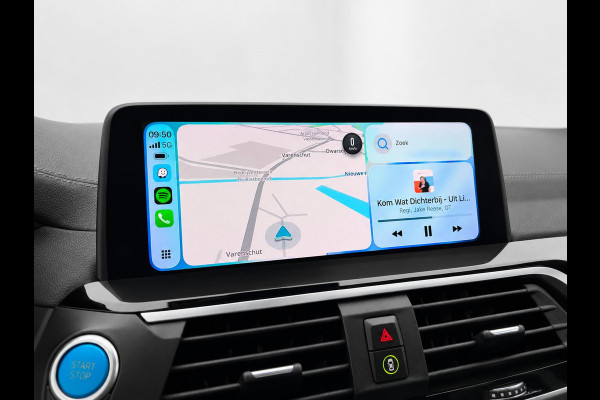 BMW iX3 High Executive Edition 80 kWh SOH 98,6% Panoramadak Trekhaak Navigatie Apple CarPlay Android Auto Camera Parkeerhulp Adaptive Cruise Control Stoelverwarming Full Led Leder Climate Control Lichtmetalen velgen