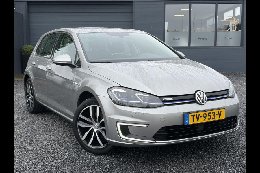 Volkswagen e-Golf e-Golf SOH 88.21% l 2e Eigenaar l Carplay l Navi l Stoelverw l Clima l Cruise l Lmv l Pdc V+A l N.A.P l Nieuwe Apk bij Aflevering
